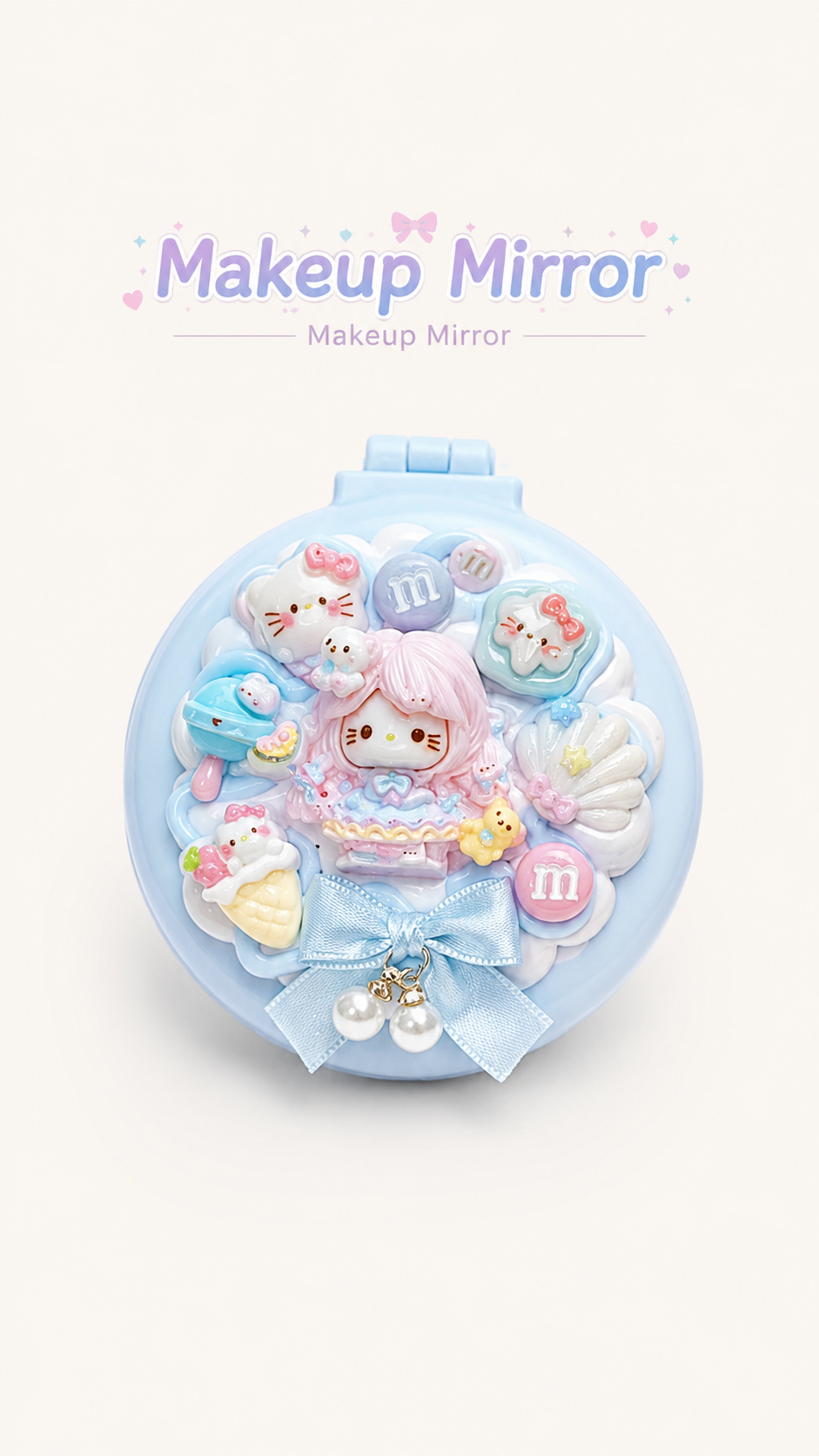 Custom Decoden Compact Mirror